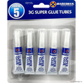 5pc Super Glue Set - In Tubes