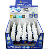 Peak Kit 25pc Super Strength Glue 20gm (CDU) - Peak Kit