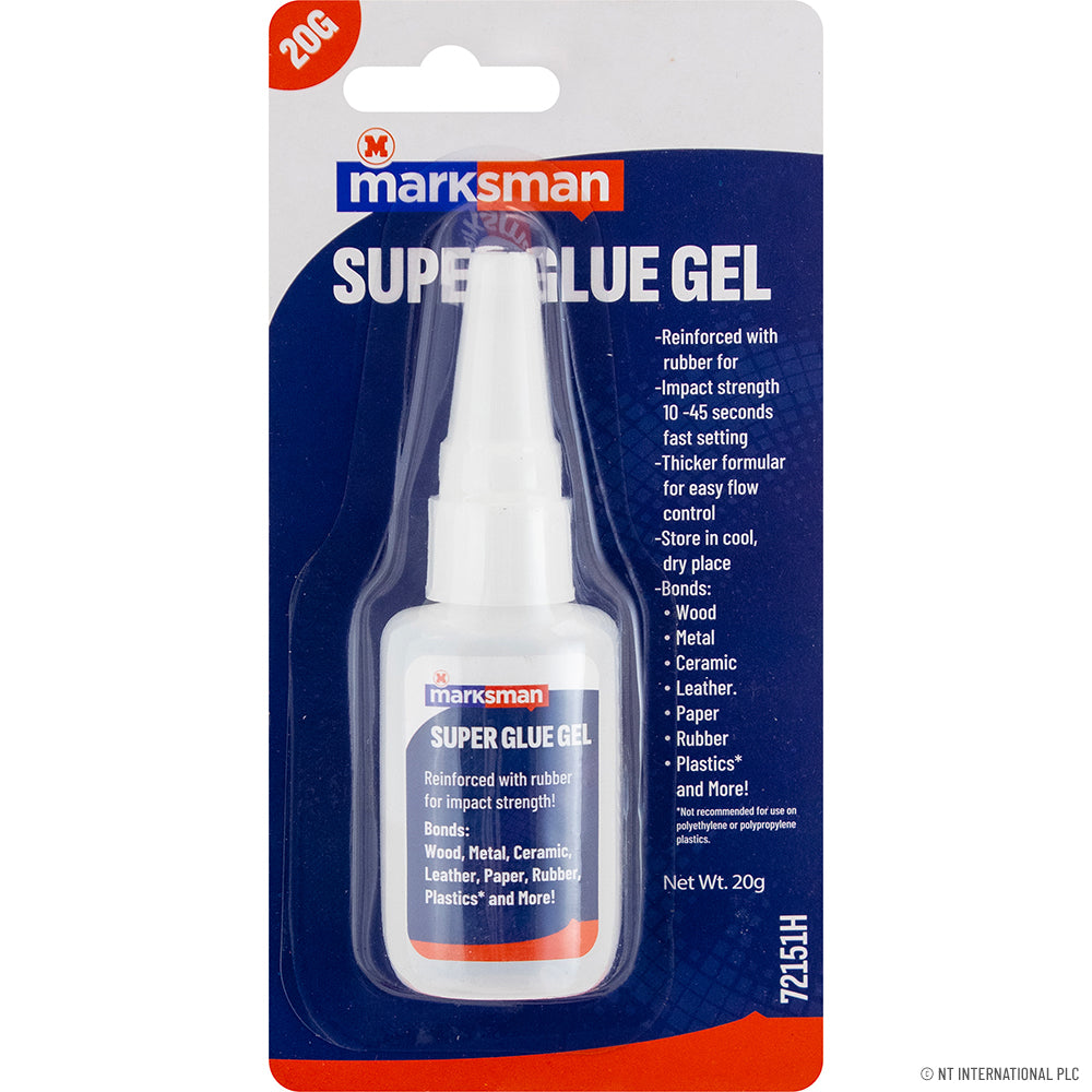 20g Bottle Pack Super Glue Gel
