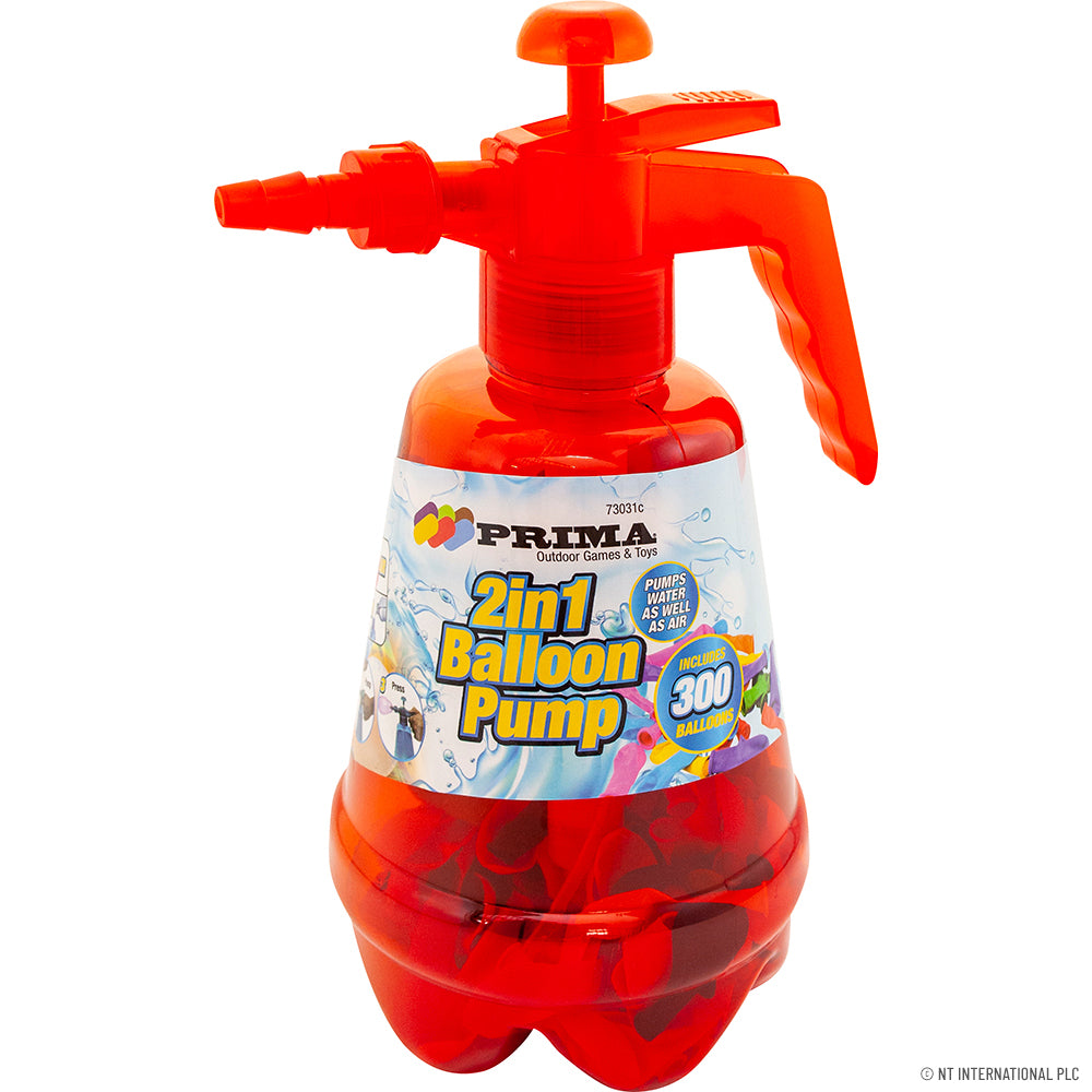 2 in 1 Water Balloon Air Pump - Code 21038C