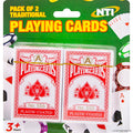 2pk Playing Cards - Plastic Coated