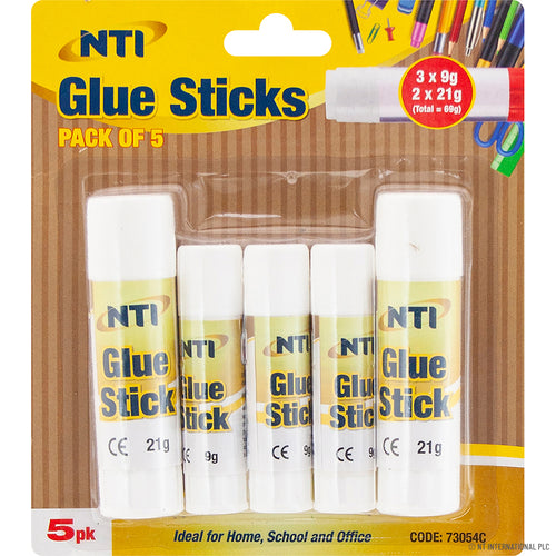 Peak Kit 5pk Glue Sticks - 3 x 9g, 2 x 21g - Peak Kit