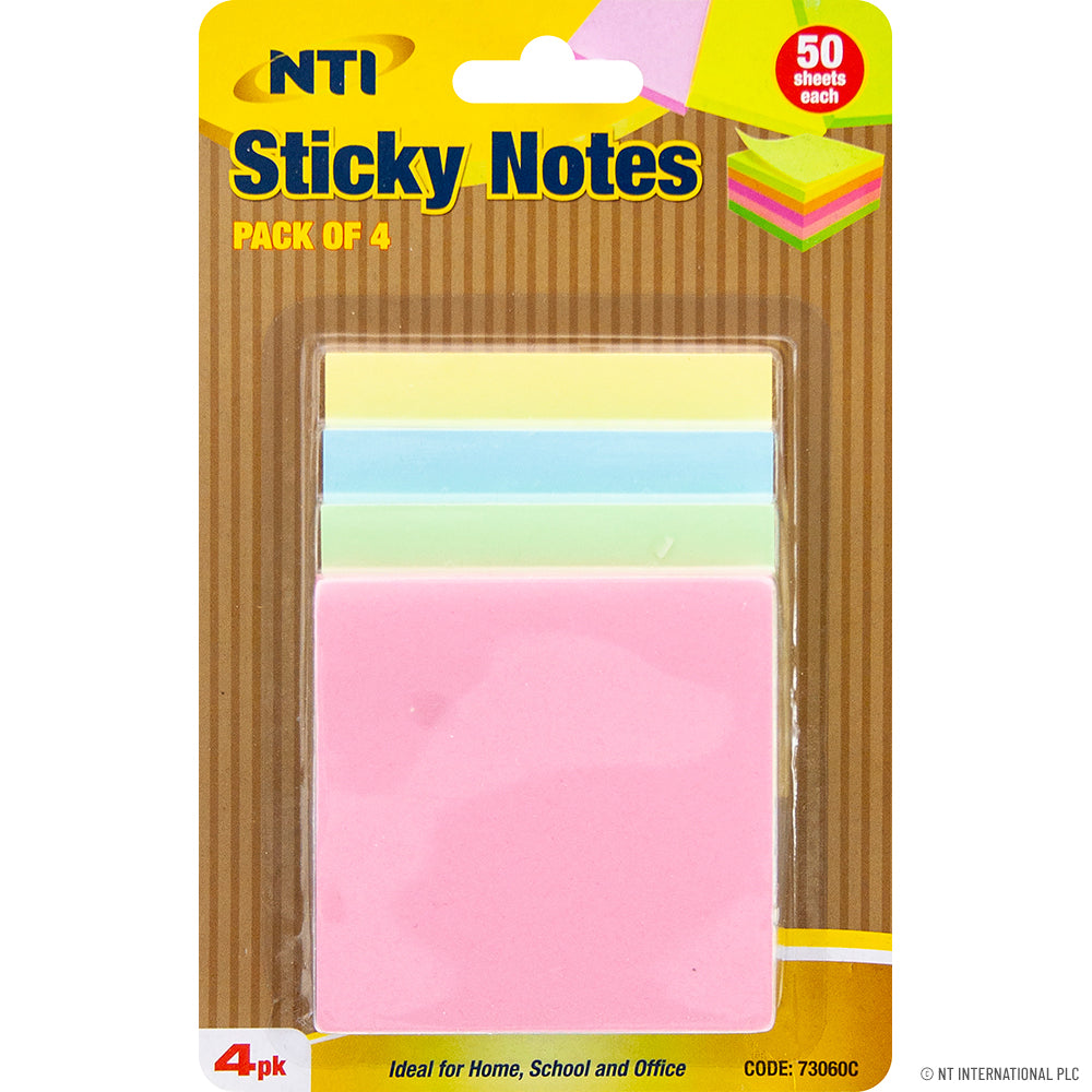 Peak Kit 4pk Sticky Notes - 200 Sheets - Peak Kit
