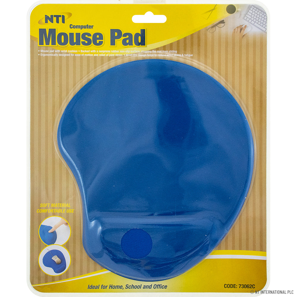 Soft Desktop Mouse Pad - Blue