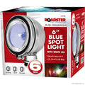 6" Blue Spot Light Lens with White LED Ring