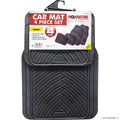 4pc Car Mat - Asst Col