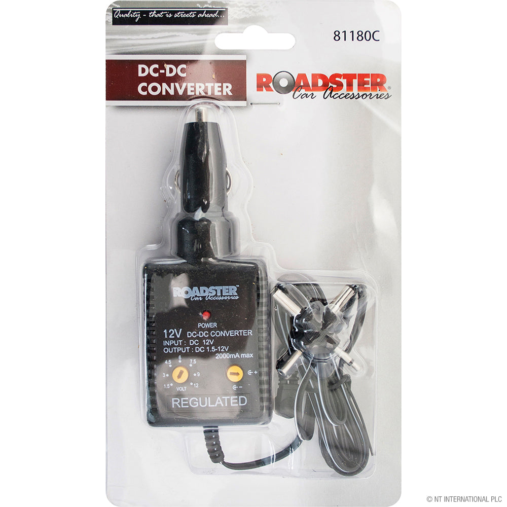 Peak Kit 12v DC - DC Power Converter / Adapter - Peak Kit