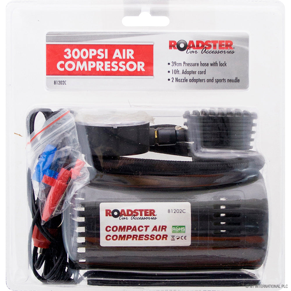Peak Kit 300psi Mini Air Compressor - Double Blister - Peak Kit