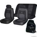 15pc RS Car Seat Cover Set Grey