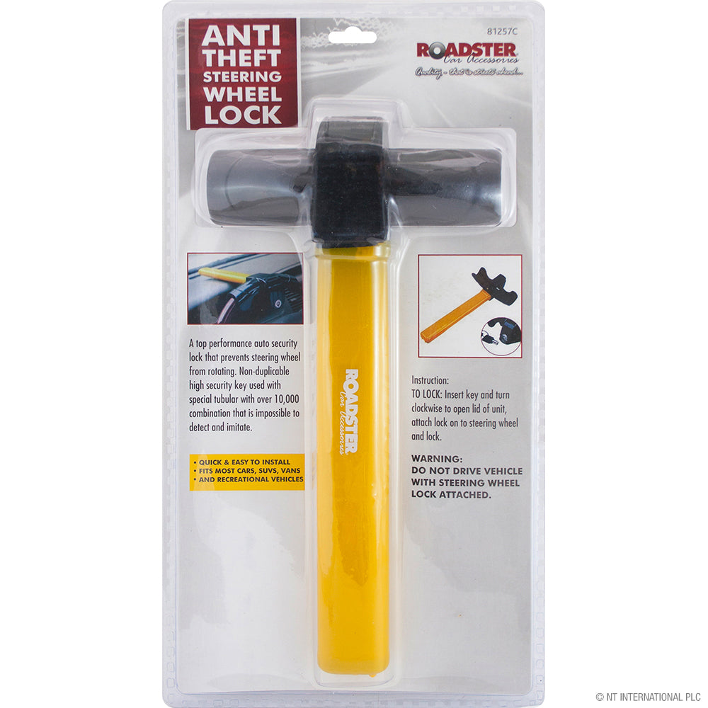 Peak Kit T-Shape Anti Theft Steering Wheel Lock - Peak Kit