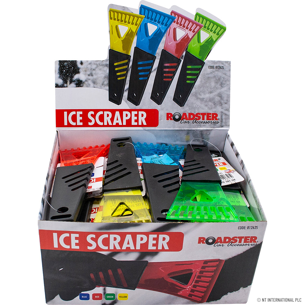 Peak Kit Ice Scraper With Anti Slip (4 Colours Asst) - Peak Kit