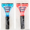 Ice Scraper With Rubber Squeegee & Soft Grip