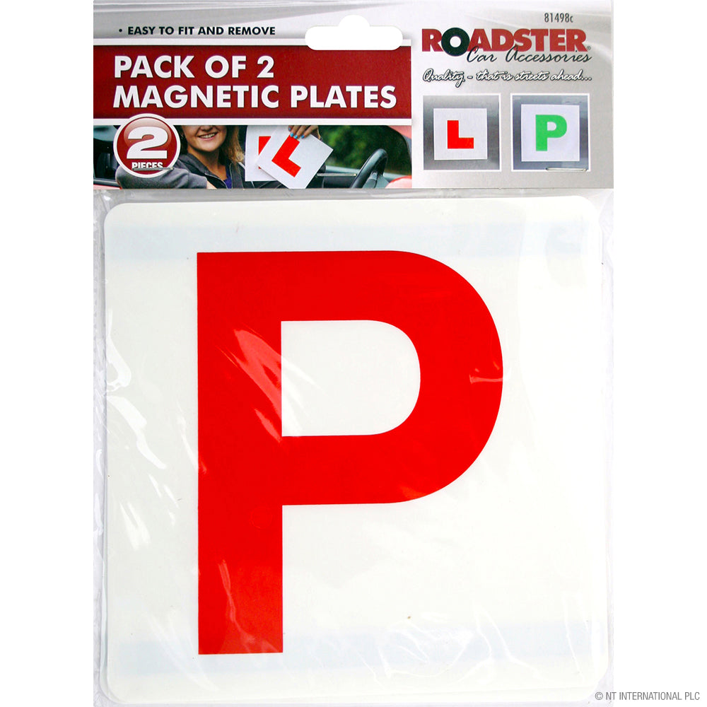 4pc Magnetic L & P Plates