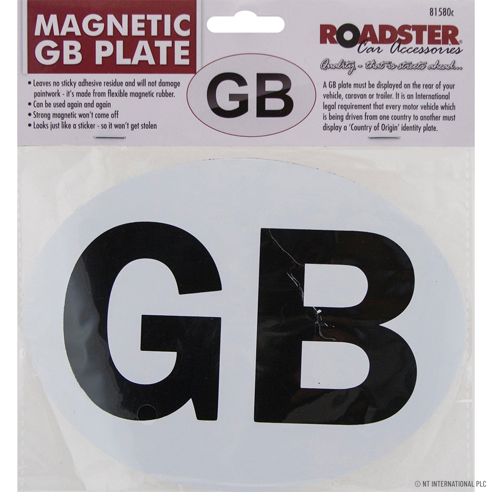 Peak Kit GB Magnetic UK Plate Sticker - Peak Kit