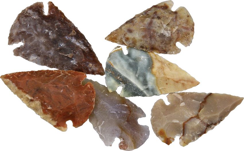 Agate & Jasper Arrowhead Set SMALL - Arrowhead Assorted Assorted - Arrowhead