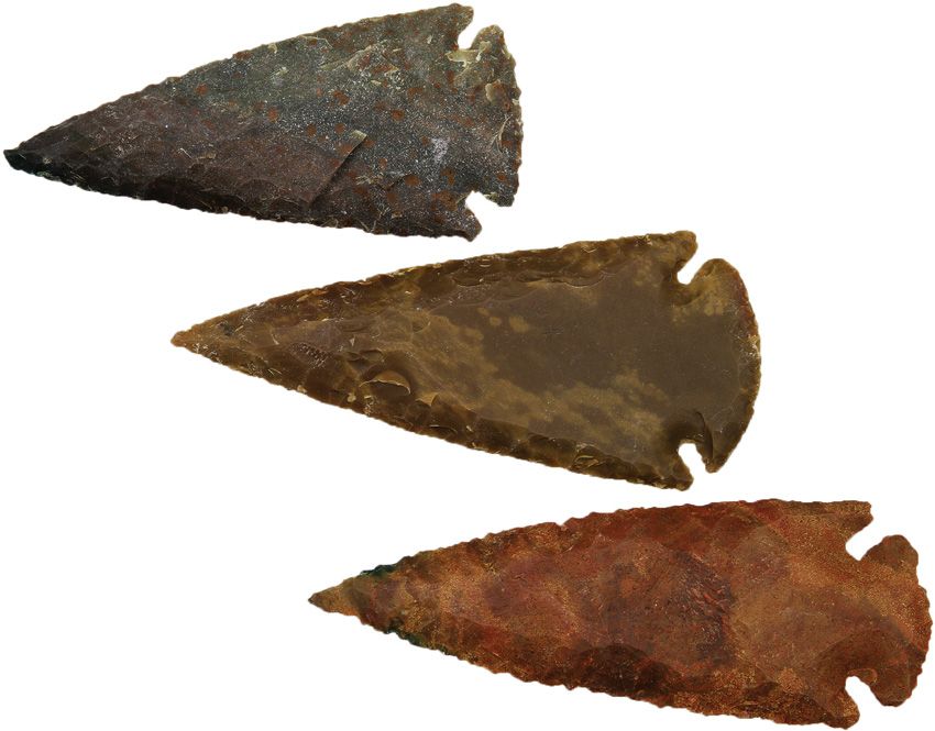 Agate & Jasper Arrowhead Set LARGE - Arrowhead Assorted Assorted - Arrowhead