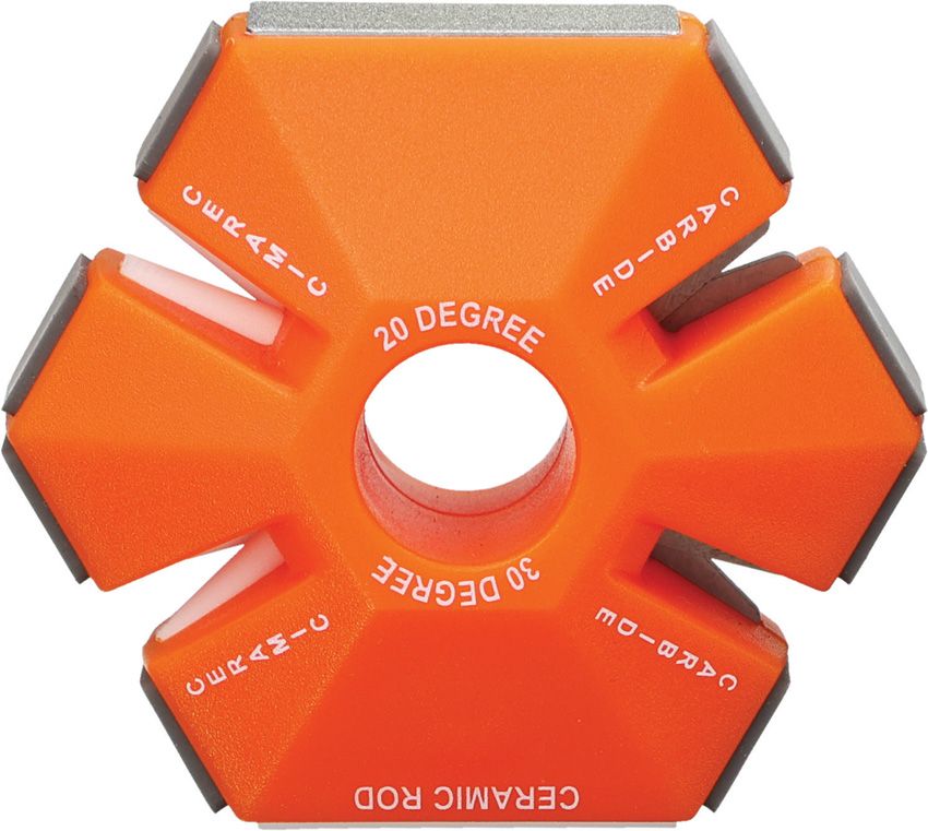 Wedge Multi-Sharpener Carbide & Ceramic - ABKT TAC Orange Orange - ABKT TAC