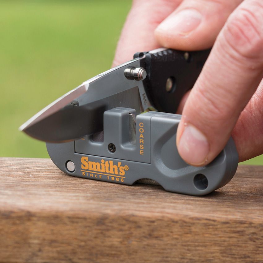 Smith's Sharpeners Wedge Multi-Sharpener Carbide & Ceramic Black (K - Smith's Sharpeners (image 2)