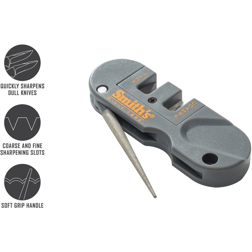 Smith's Sharpeners Wedge Multi-Sharpener Carbide & Ceramic Black (K - Smith's Sharpeners (image 3)