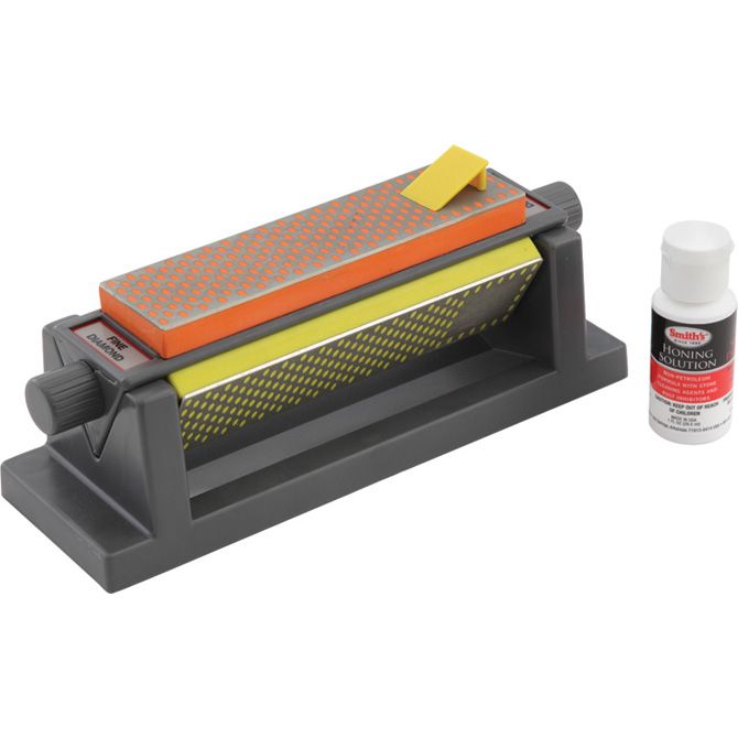 Arkansas Whetstone Knife Sharpener - Smith's Sharpeners Dark Gray Dark Gray - Smith's Sharpeners