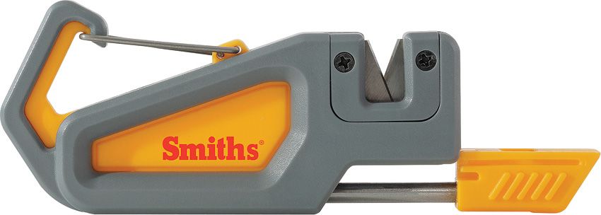 Knife Sharpener Outdoor - Smith's Sharpeners Gray and Yellow Gray and Yellow - Smith's Sharpeners