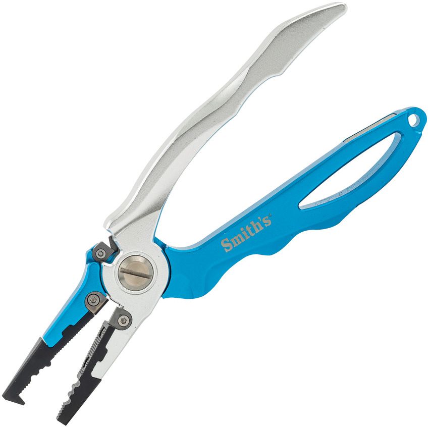 Fishing Multi-Tool Pliers - Smith's Sharpeners Blue and Silver - Smith's Sharpeners