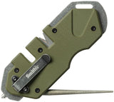 Wedge Multi-Sharpener Carbide & Ceramic - Smith's Sharpeners OD Green OD Green - Smith's Sharpeners