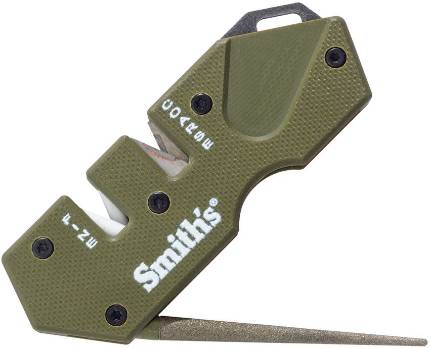 Wedge Multi-Sharpener Carbide & Ceramic - Smith's Sharpeners OD Green OD Green - Smith's Sharpeners