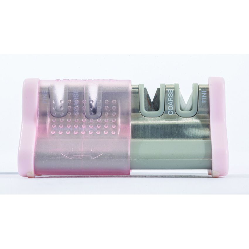Smith's Sharpeners Wedge Multi-Sharpener Carbide & Ceramic Pink - Smith's Sharpeners (image 2)