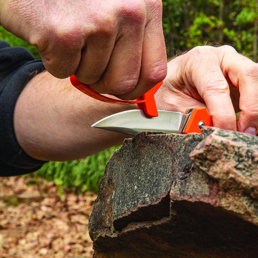 Smith's Sharpeners Knife Sharpener Outdoor Orange (10-Second Sharpe - Smith's Sharpeners (image 4)
