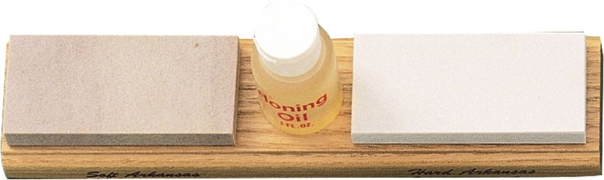 Arkansas Whetstone Knife Sharpener - Sharpeners Natural/Oak Natural/Oak - Sharpeners