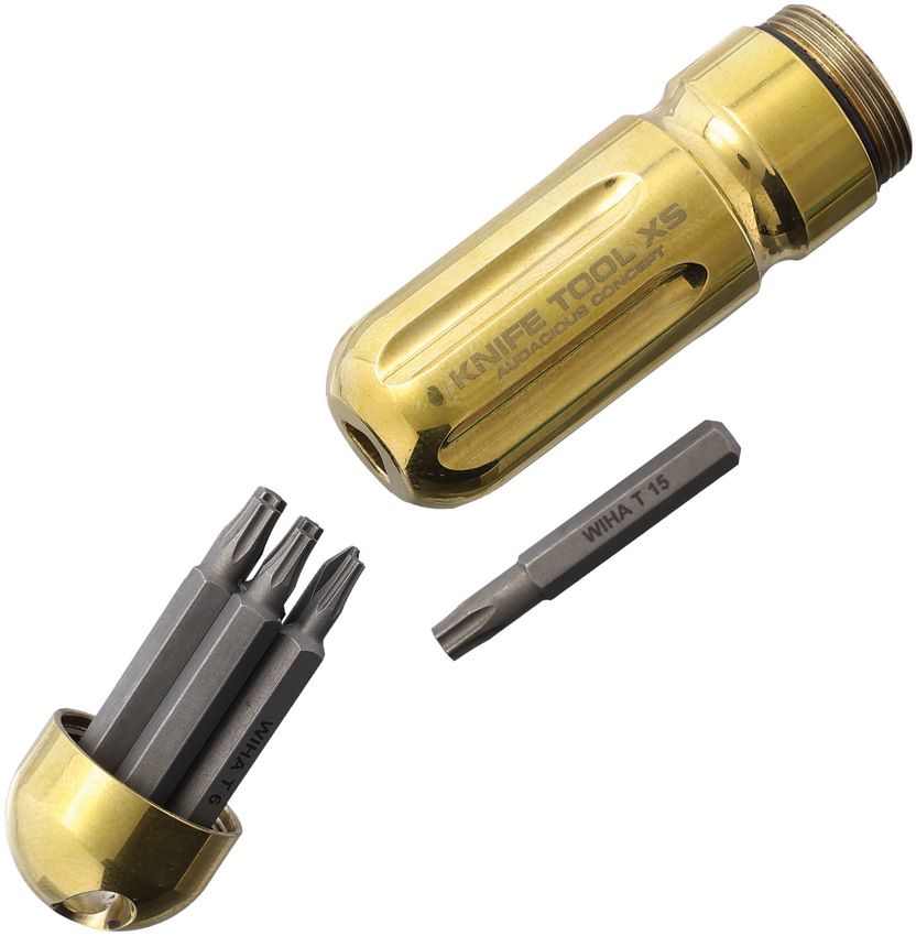 Multi-Function Outdoor Tool - AuCon Polish Brass - AuCon