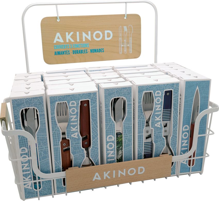 Knife Sheath & Accessory - Akinod White/Wood White/Wood - Akinod