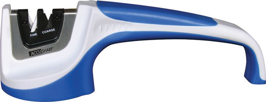 Wedge Multi-Sharpener Carbide & Ceramic - AccuSharp White and Blue White and Blue - AccuSharp