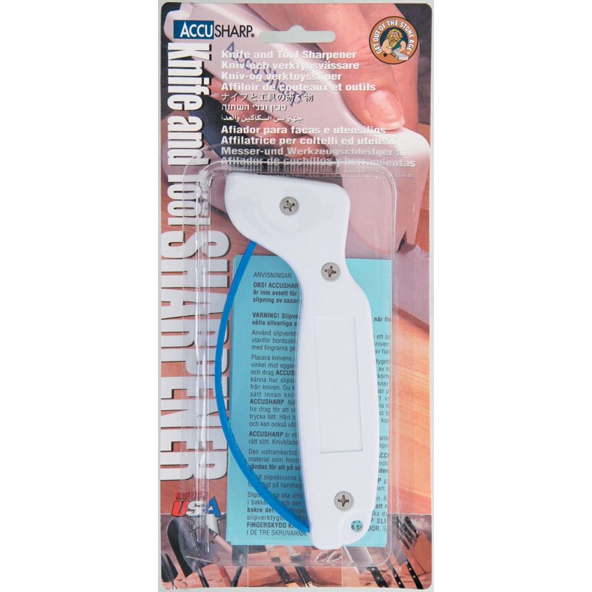 AccuSharp Wedge Multi-Sharpener Carbide & Ceramic White - AccuSharp (image 2)