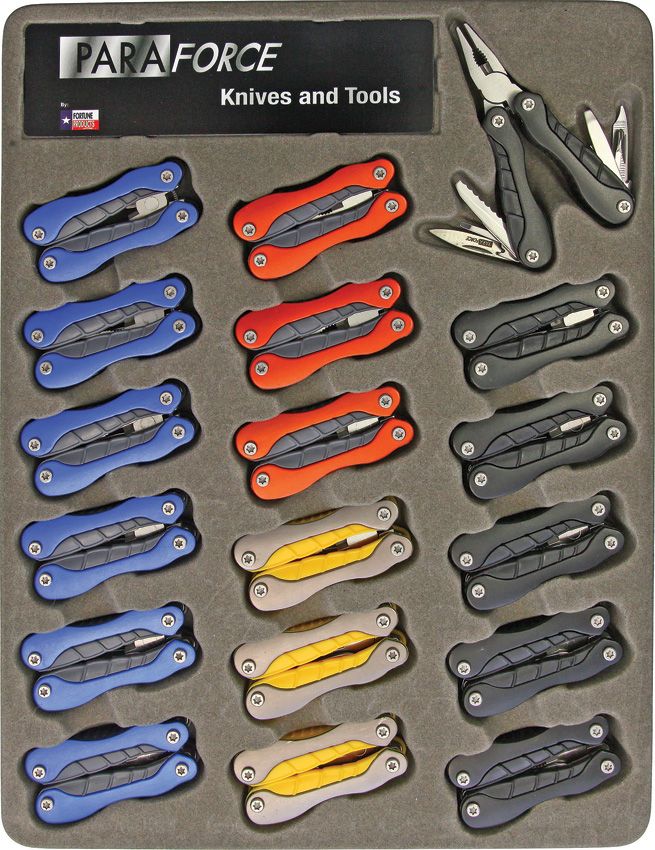 Fishing Pliers & Scissors Multi-Tool - AccuSharp Blue, Orange, Yellow, Black - AccuSharp