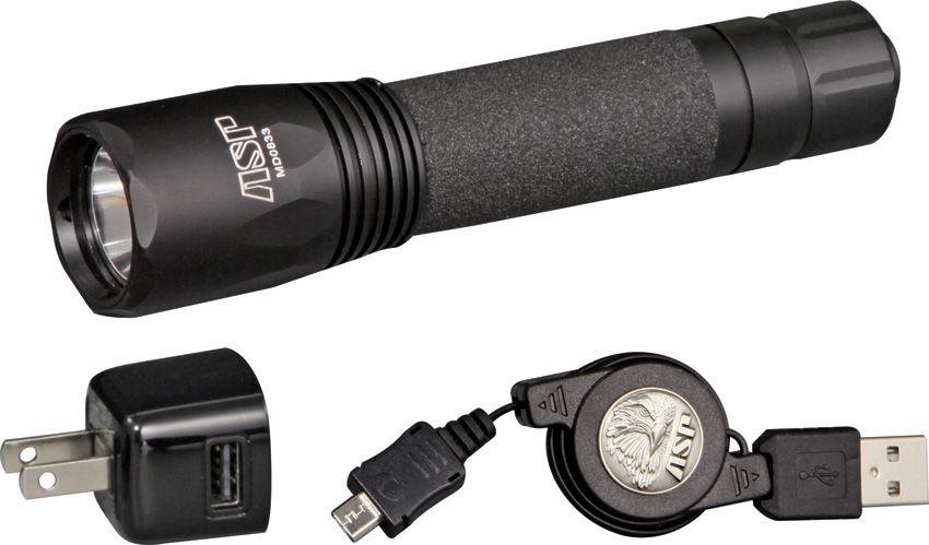 LED Torch 300 Lumens - ASP Black Black - ASP