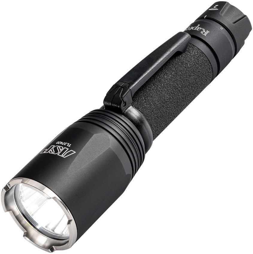 Rechargeable LED Torch 1900 Lumens - ASP Black Black - ASP
