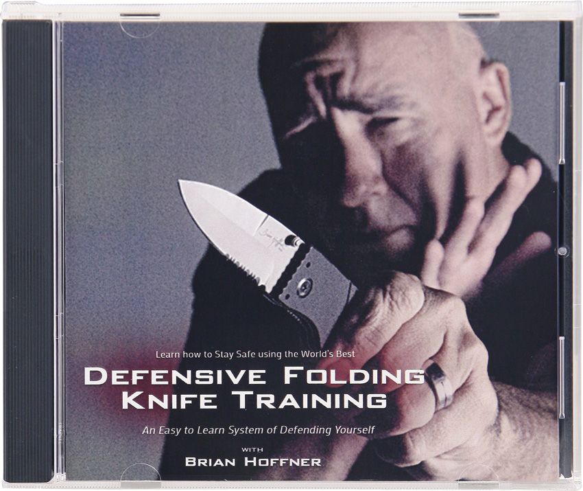 Defensive Folding Knife Techniques DVD - Hoffner Knives - Hoffner Knives