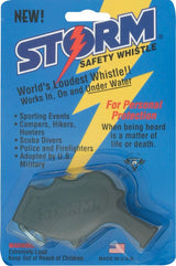 All Weather Safety Whistle Outdoor Survival Gear Black (Safety Whis - All Weather Safety Whistle (image 2)