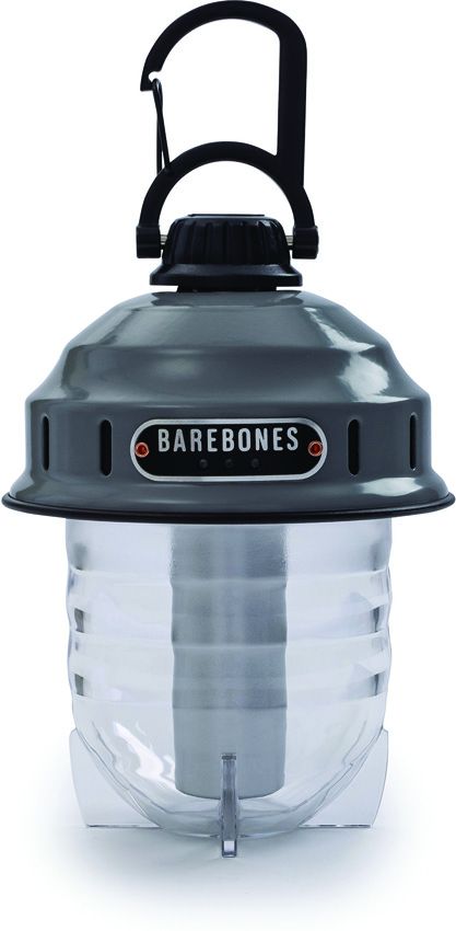 Barebones Living Rechargeable Hanging Lantern 220 Lumens Gray - Barebones Living (image 2)