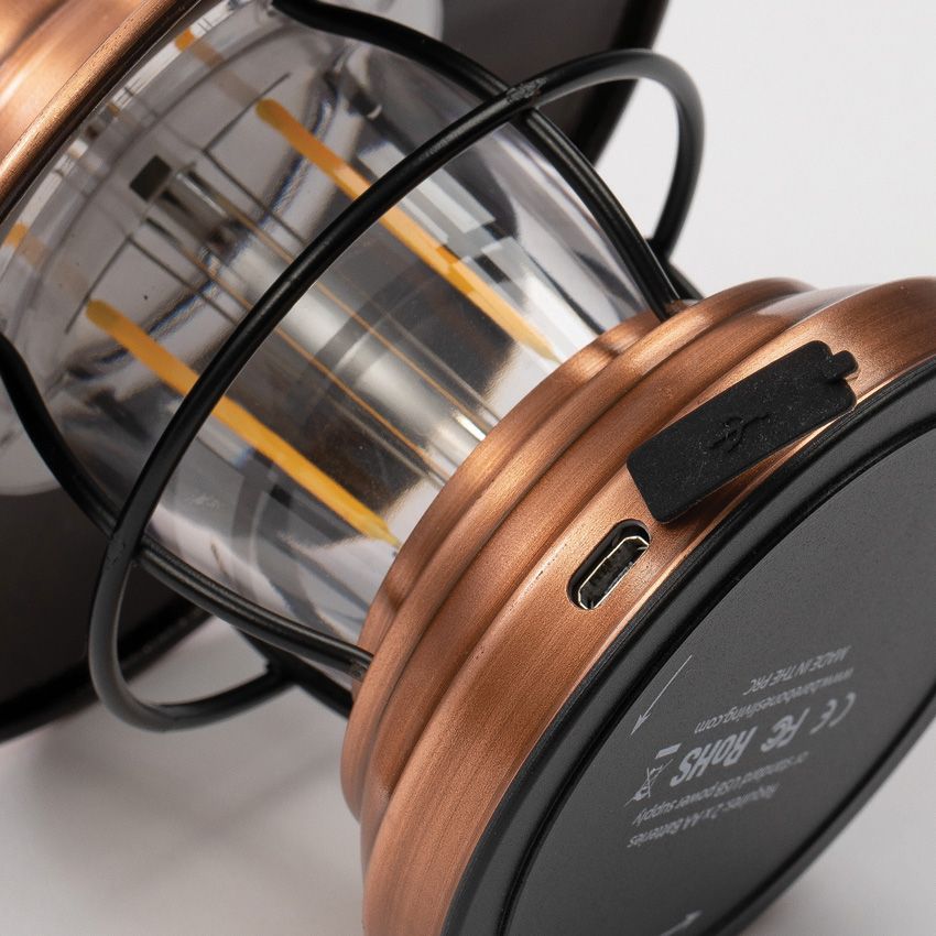 Barebones Living Camping Lantern 100 Lumens Copper - Barebones Living (image 4)