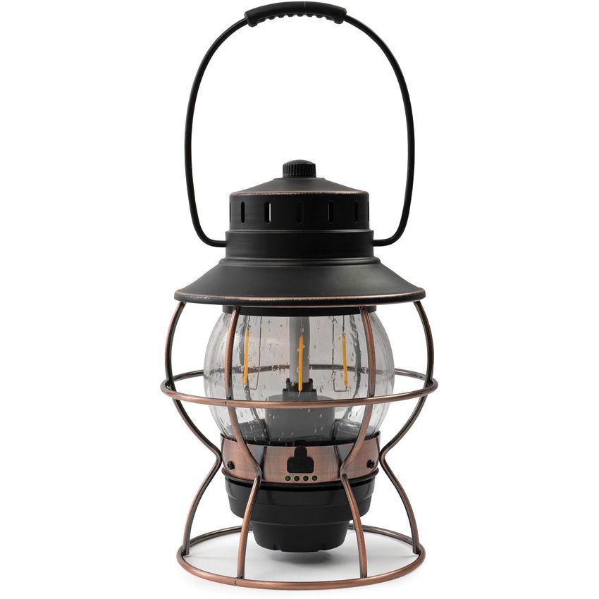 Barebones Living Outdoor Survival Gear Steel/Copper (Railroad Lante - Barebones Living (image 2)