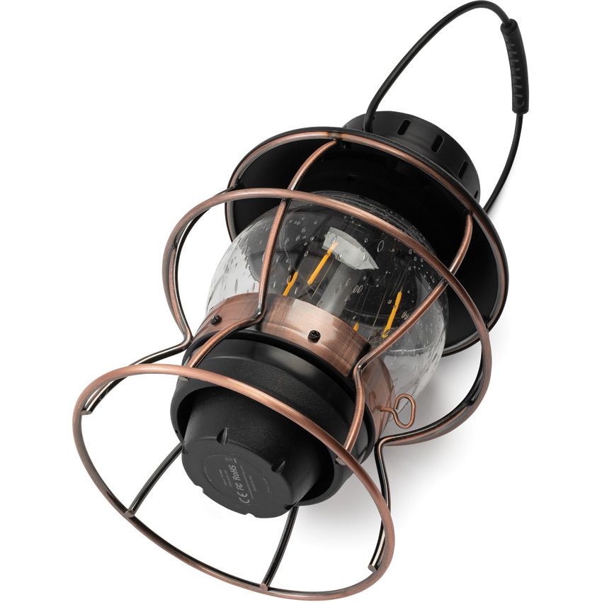 Barebones Living Outdoor Survival Gear Steel/Copper (Railroad Lante - Barebones Living (image 4)