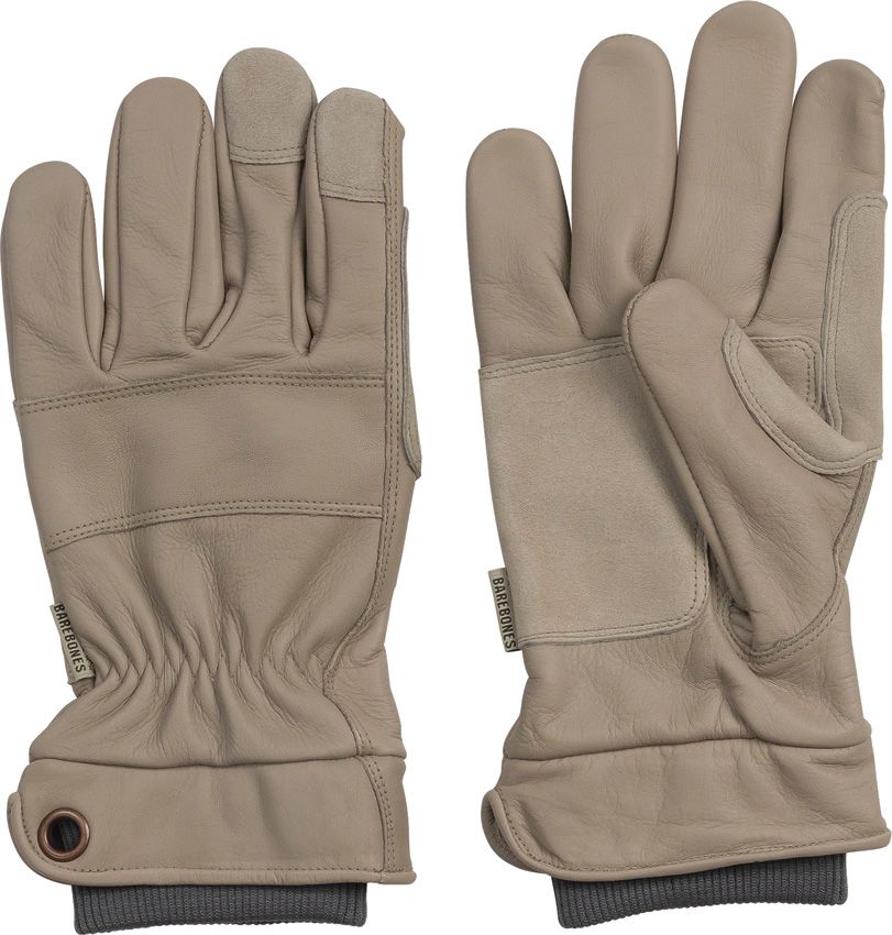 Premium Leather Utility Gloves - Barebones Living Clay Clay - Barebones Living
