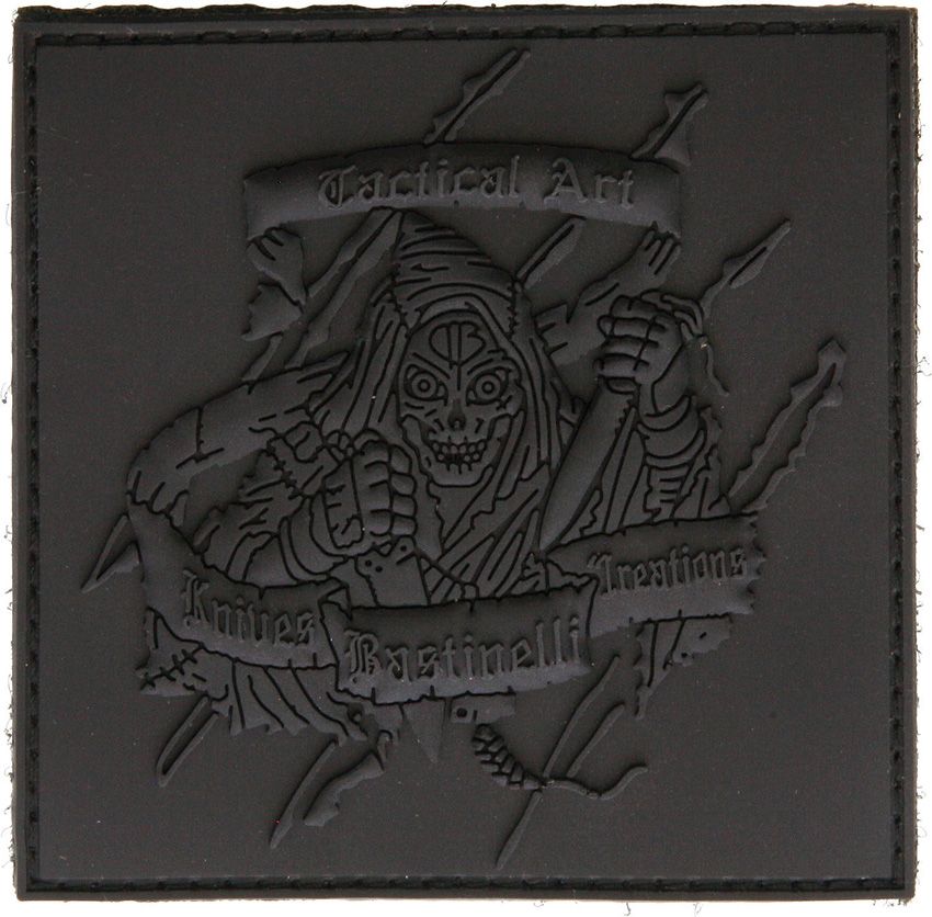 Reaper Skull PVD Morale Patch - Bastinelli Creations Black Black - Bastinelli Creations