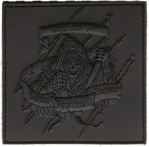Reaper Skull PVD Morale Patch - Bastinelli Creations Black Black - Bastinelli Creations