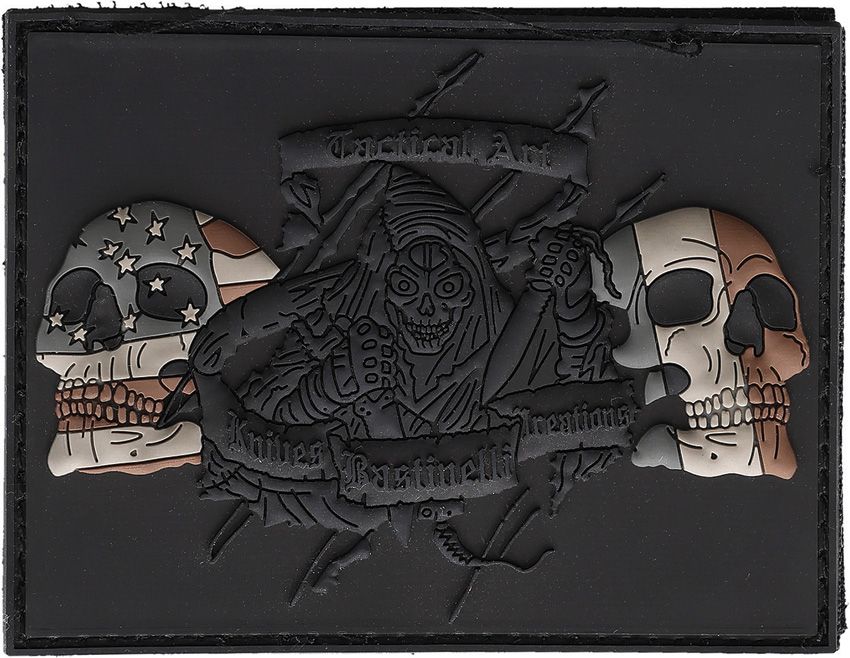 US & French Flag Reaper Morale Patch - Bastinelli Creations - Bastinelli Creations