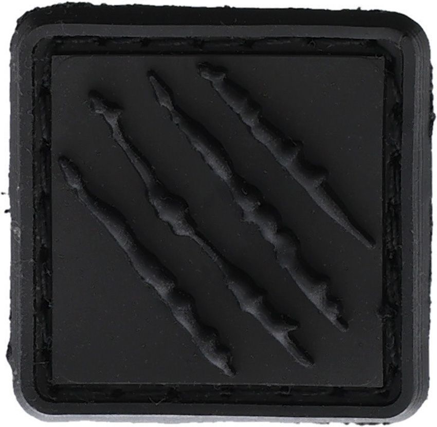 Tactical Morale Patch Velcro - Bastinelli Creations Black Black - Bastinelli Creations