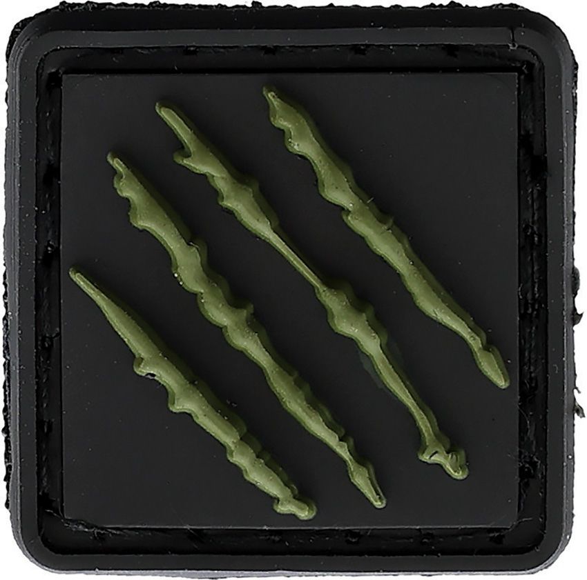 Tactical Morale Patch Velcro - Bastinelli Creations Black and green Black and green - Bastinelli Creations